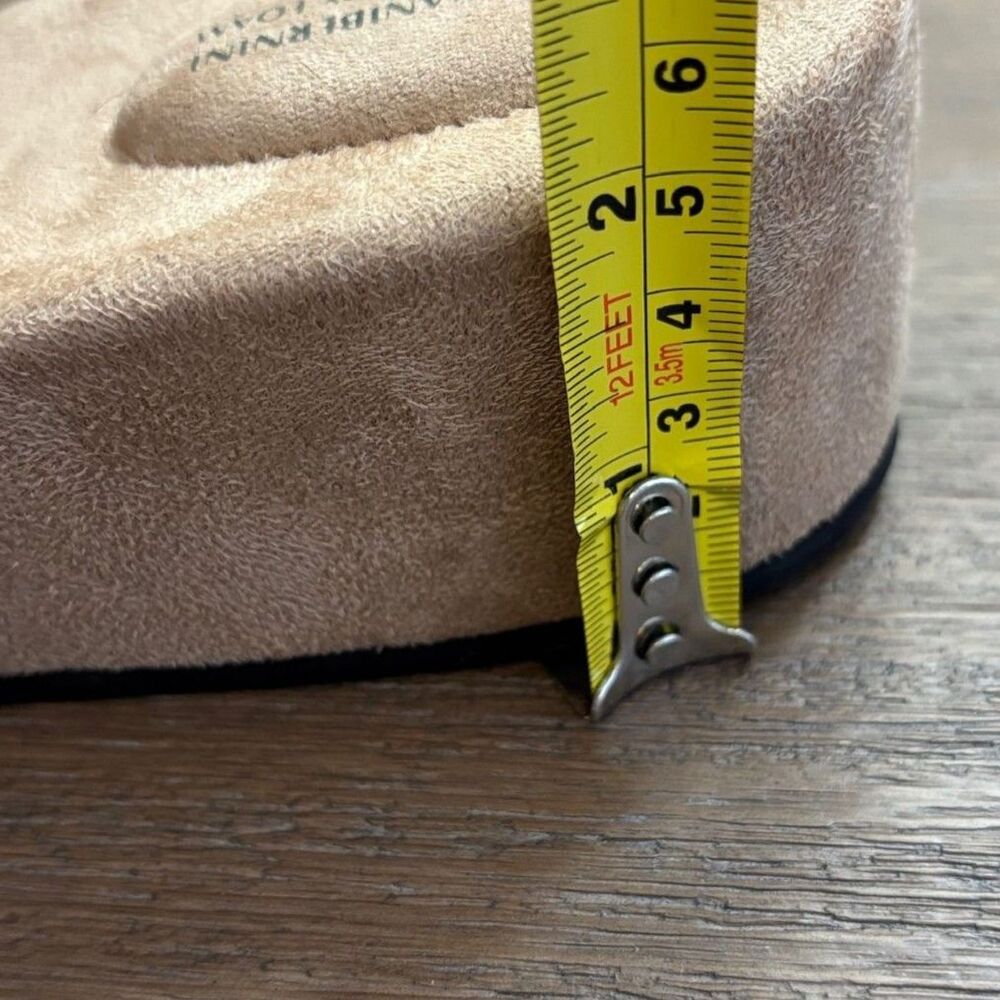 Giani Bernini Giulia Black Platform Wedge Sandals Size 8m Slip On Memory Foam - Picture 9 of 10